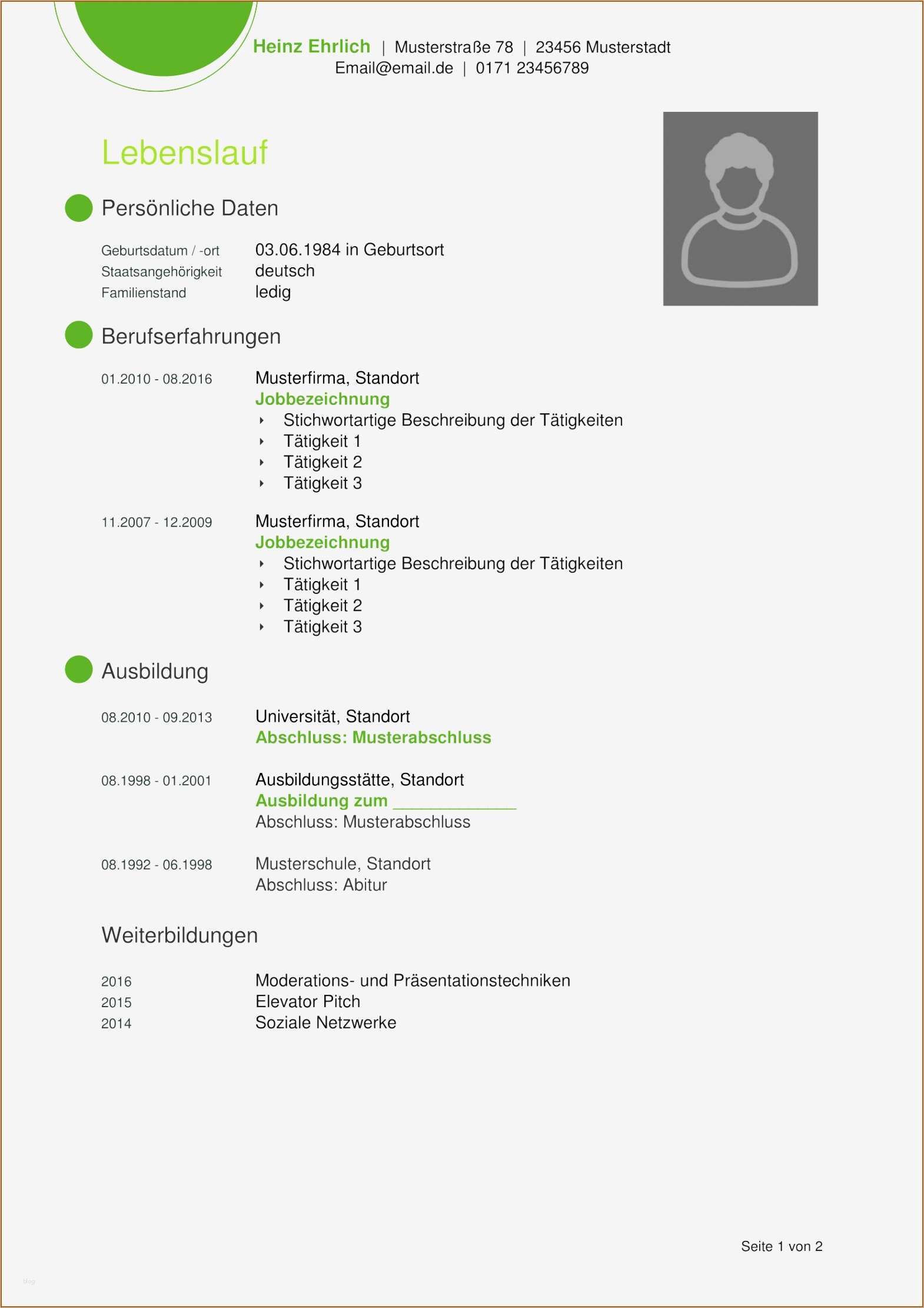 Lebenslauf Studium Vorlage Luxus 11 Studium Lebenslauf Muster