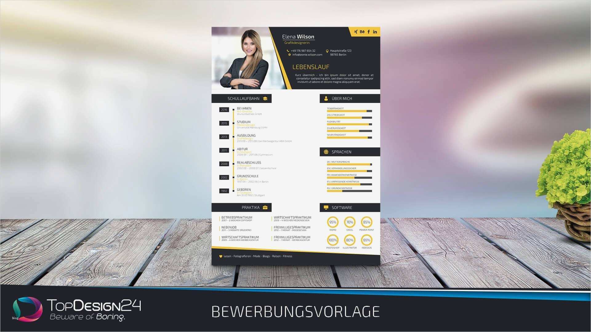 Lebenslauf Vorlage 2017 Schüler Luxus Deckblatt Bewerbung 2017 topdesign24 Bewerbungsvorlage