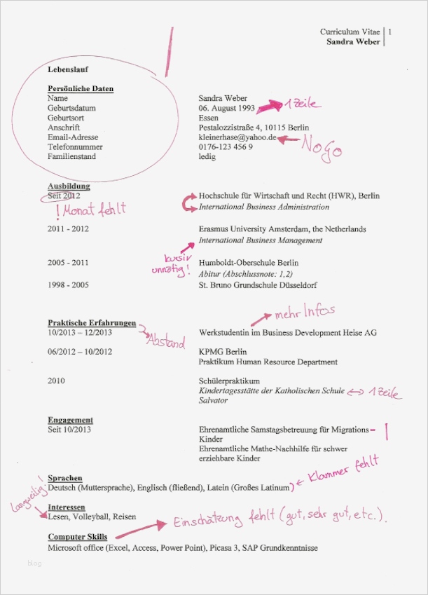Lebenslauf Vorlage Arbeitssuchend Erstaunlich Lebenslauf Schreiben Tipps Und Infos