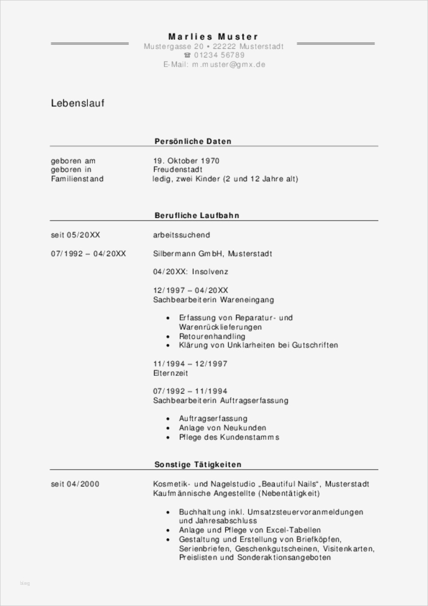 Lebenslauf Vorlage Bürokauffrau Inspiration Bewerbung Bürokauffrau Bürokaufmann Gekündigt