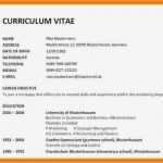 Lebenslauf Vorlage Deutschland Genial 11 Lebenslauf Vorlage Deutsch