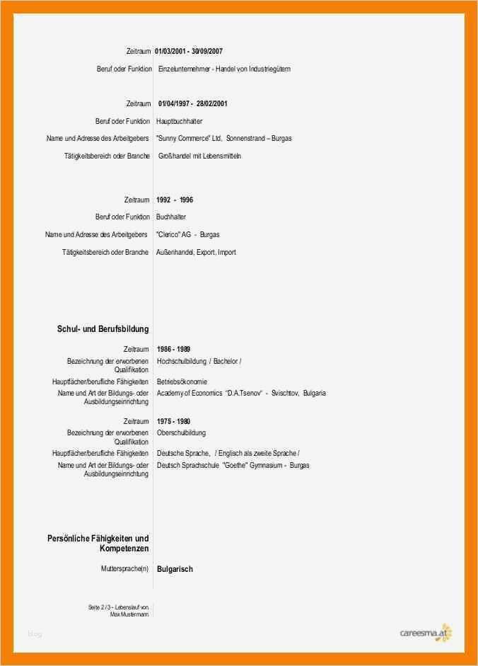 Lebenslauf Vorlage Max Mustermann Inspiration 7 Lebenslauf Max Mustermann