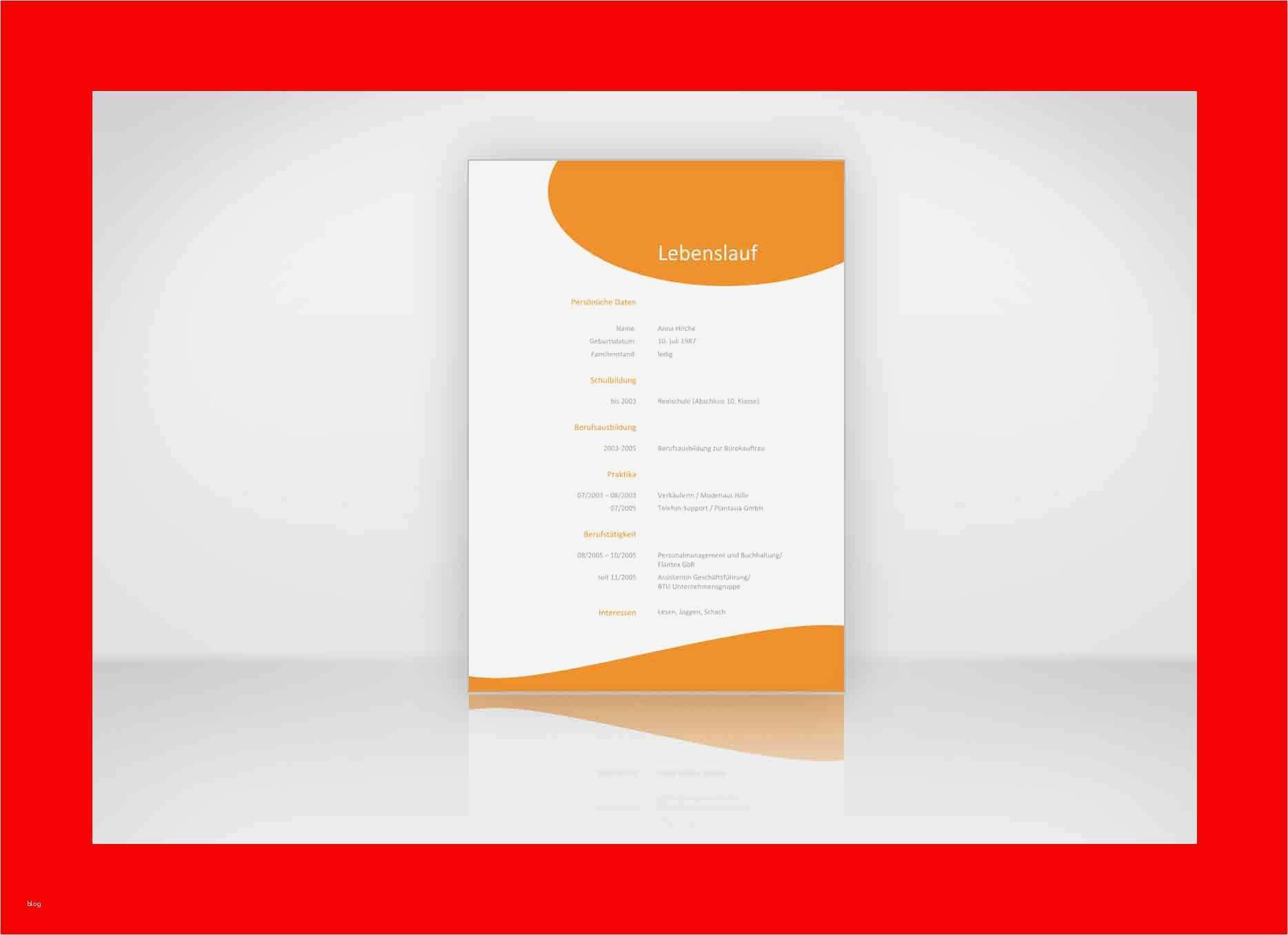 Lebenslauf Vorlage Nach Elternzeit Einzigartig Bewerbung Als Muster