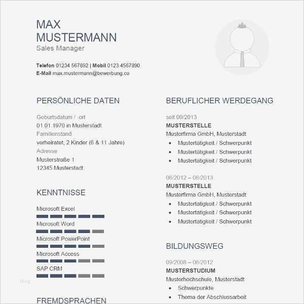 Lebenslauf Vorlage Word Modern Erstaunlich Modern & Clean Cv Template for Your Resume