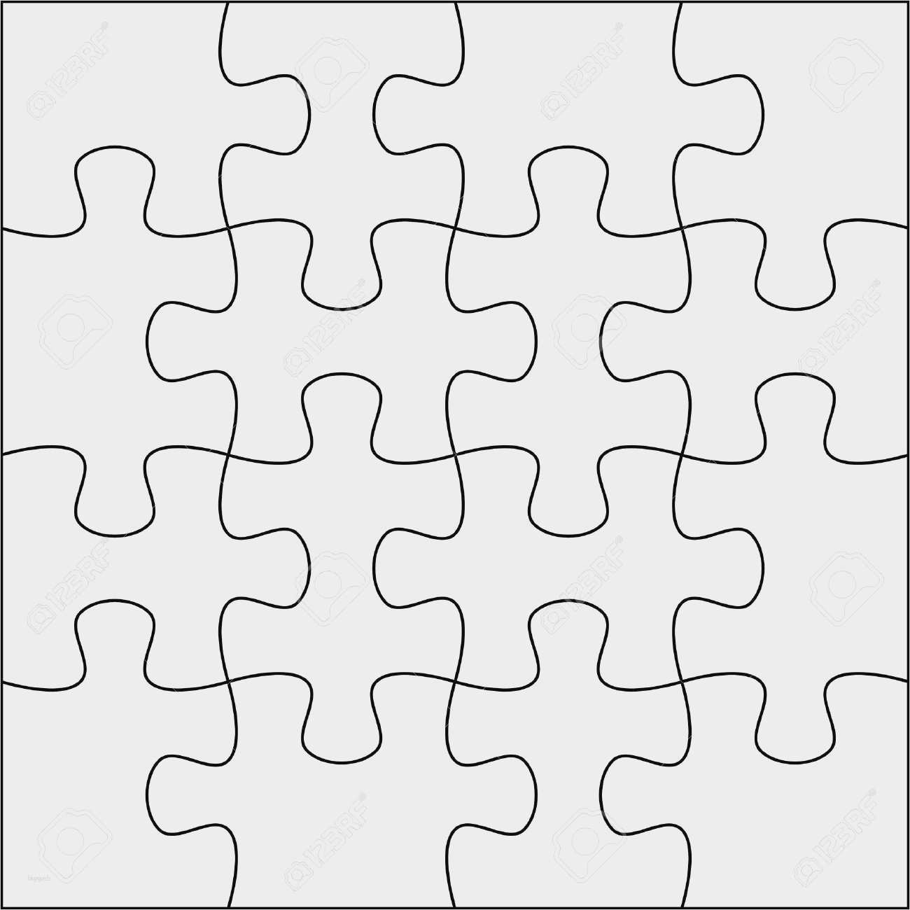 Leere Puzzle Vorlage Einzigartig Fantastisch Puzzle Vorlage Fotos Vorlagen Ideen