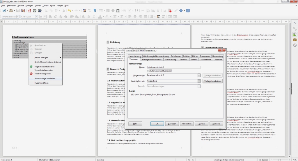 Libreoffice Vorlagen Präsentation Gut Niedlich Vorlage Inhaltsverzeichnis Zeitgenössisch Entry