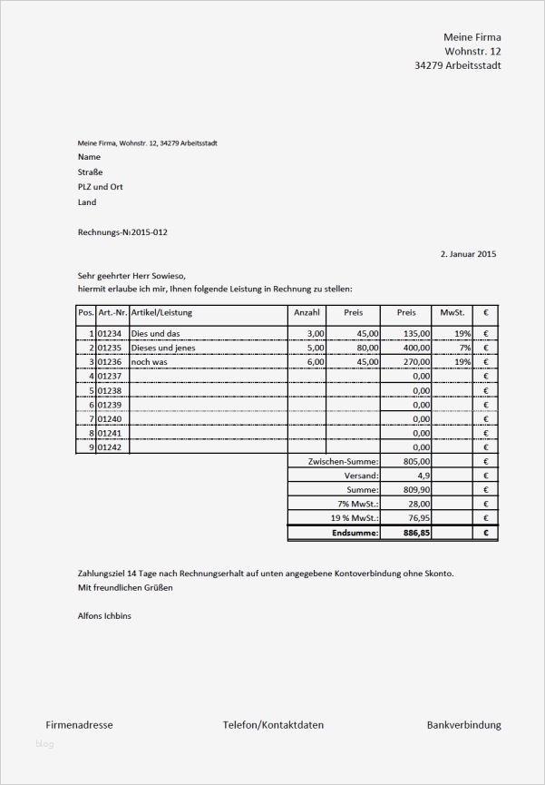 Libreoffice Vorlagen Rechnung Gut Libreoffice Vorlage Rechnung Rechnungsvorlage Openoffice