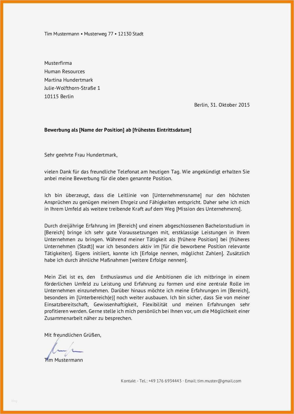 Lidl Kündigung Vorlage Luxus 15 Bewerbungsschreiben Lidl
