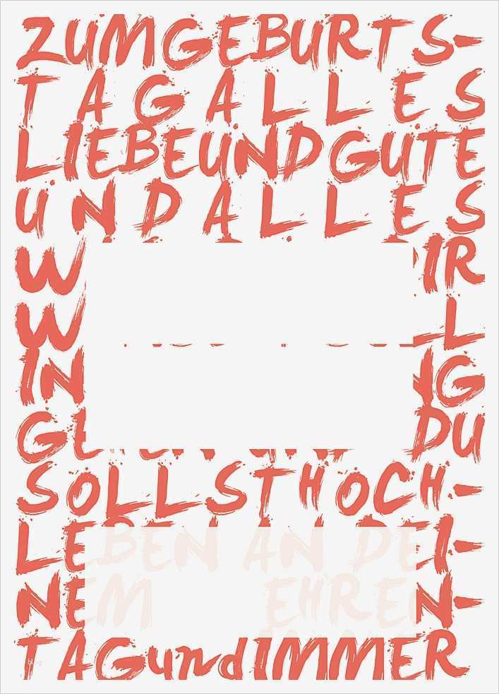 Liebesbrief Zum Geburtstag Vorlage Genial Geschenk Gutschein "geburtstag" Weiss orange Von