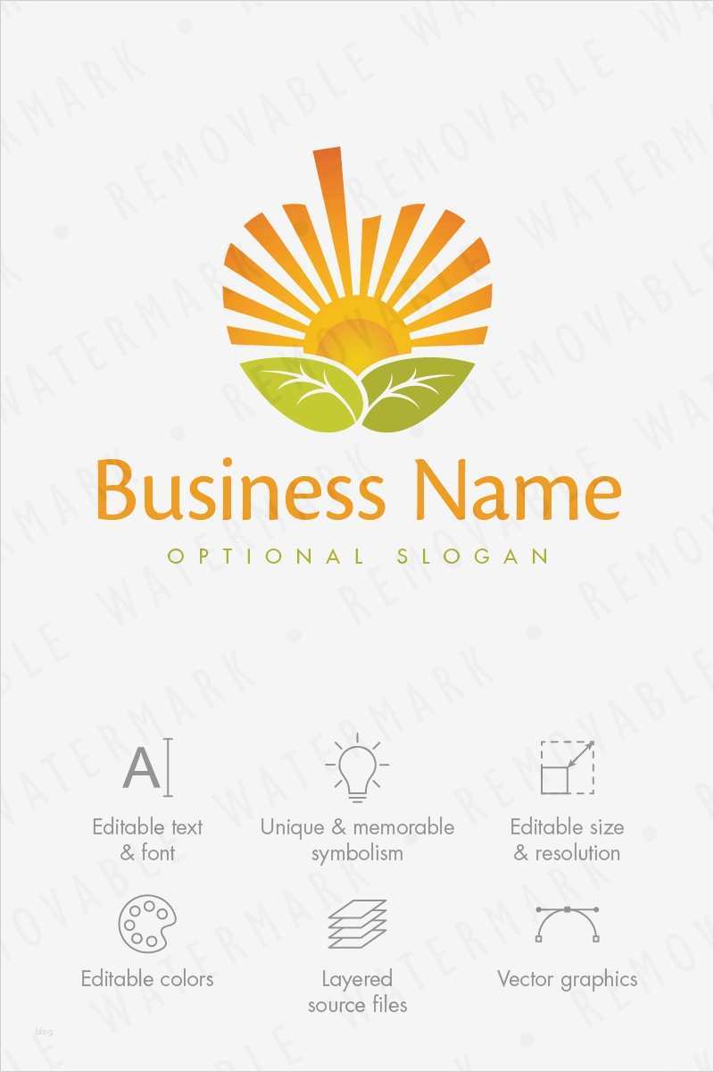 Logo Design Vorlagen Angenehm Logo Vorlage Für Landwirtschaft