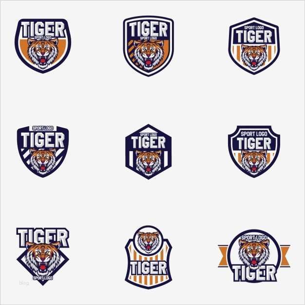 Logo Design Vorlagen Best Of Tiger Logo Vorlagen Design