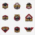 Logo Design Vorlagen Großartig Bowling Logo Vorlagen Design