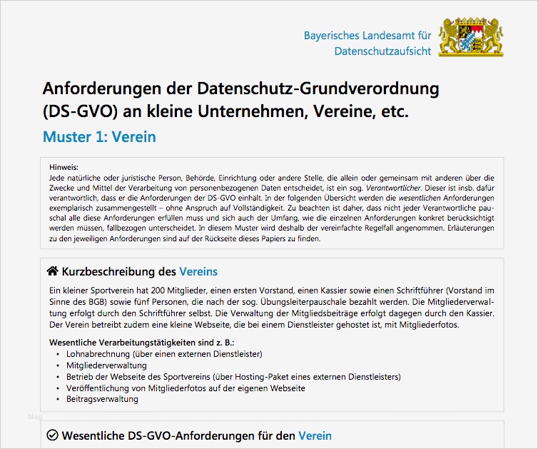 Löschung Personenbezogener Daten Vorlage Fabelhaft Datenschutz 2018 Handreichung Für Vereine