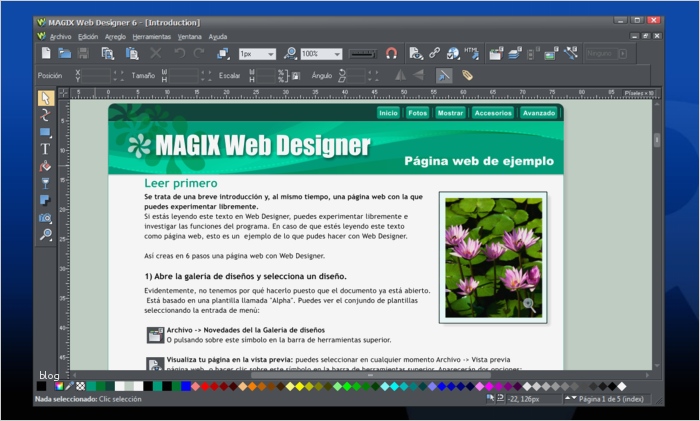 Magix Web Designer Premium Vorlagen Süß Magix Web Designer 7 Premium Vorlagen