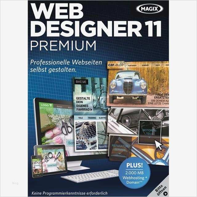 Magix Web Designer 11 Premium DE PC online kaufen oder