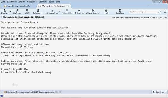 Mahnung Per Email Vorlage Genial Mahnung
