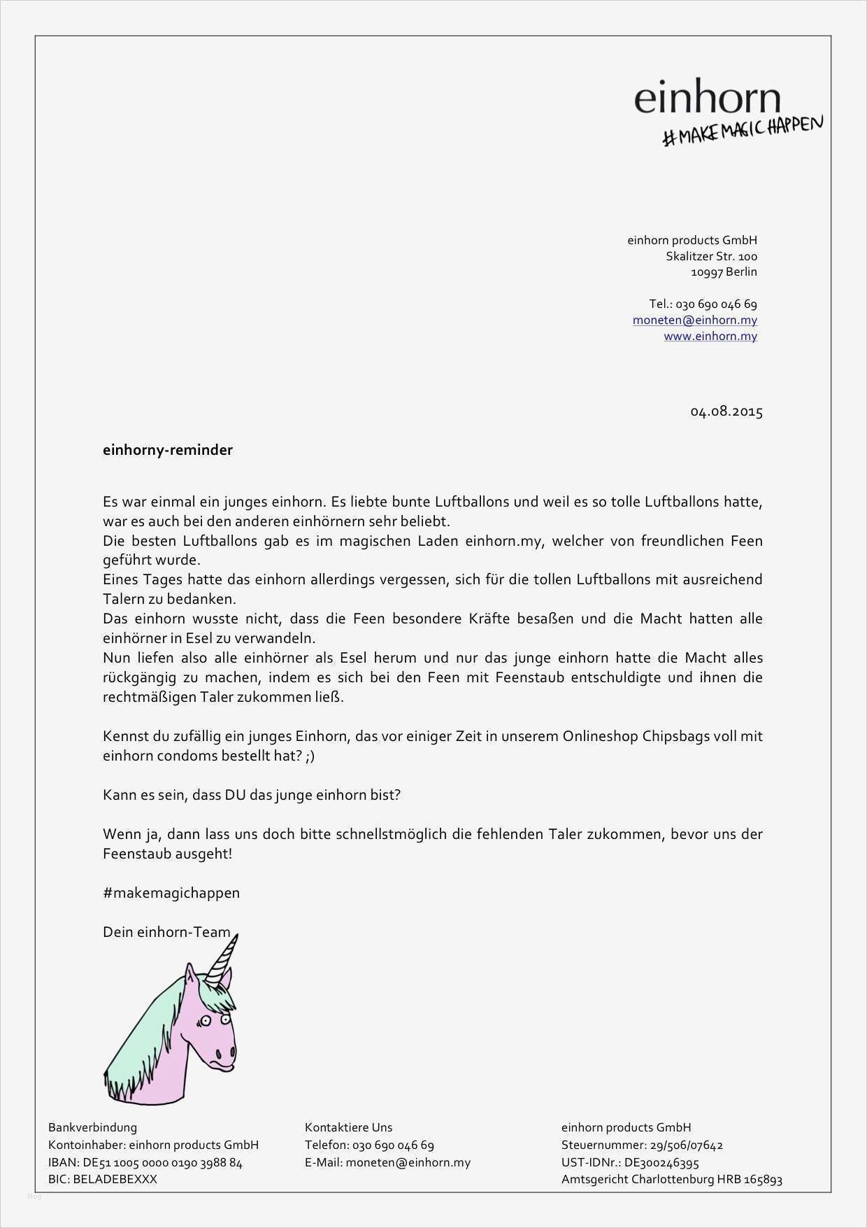 Mahnung Per Email Vorlage Wunderbar 14 Mahnungen Schreiben