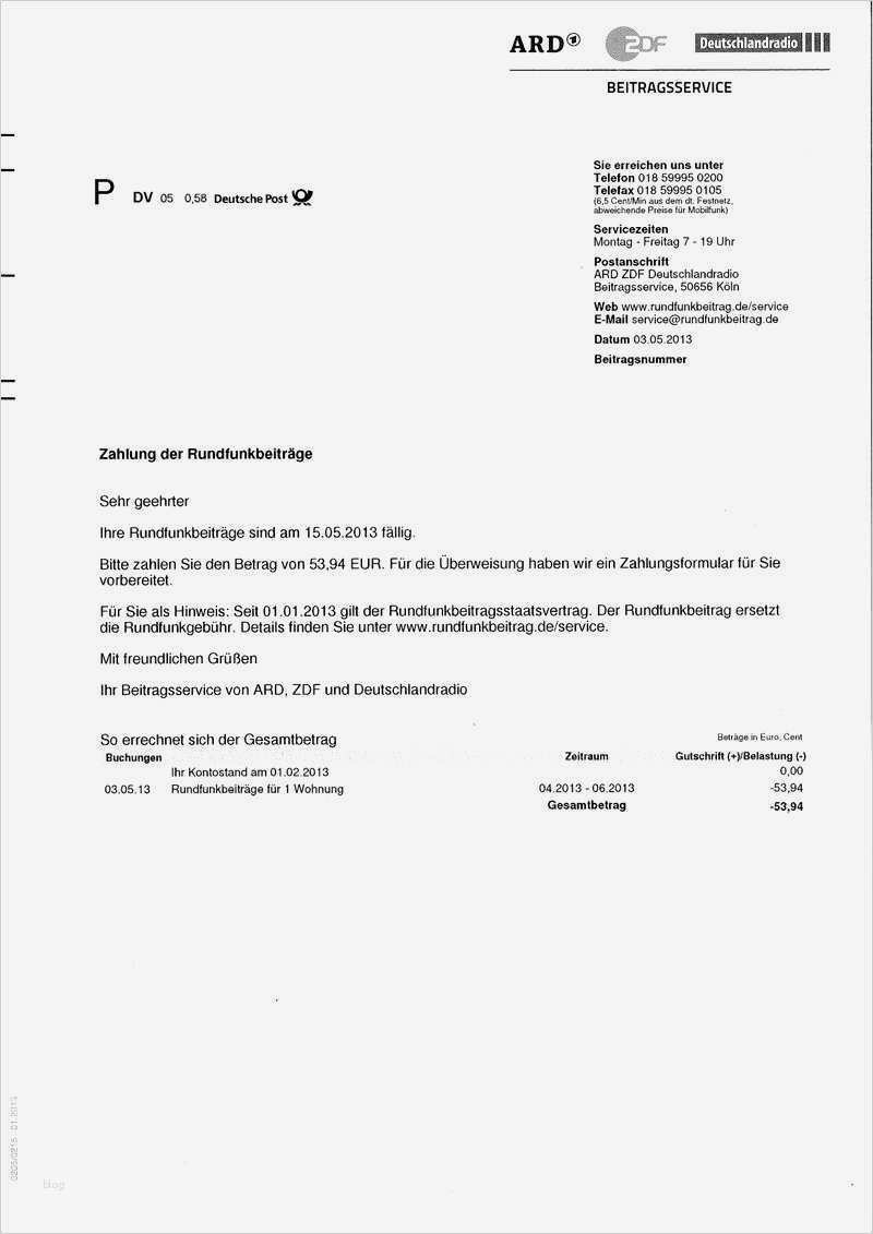 Mahnung Rechnung Vorlage Best Of Gez Kündigen Vorlage Elegant Muster Mahnung Fene