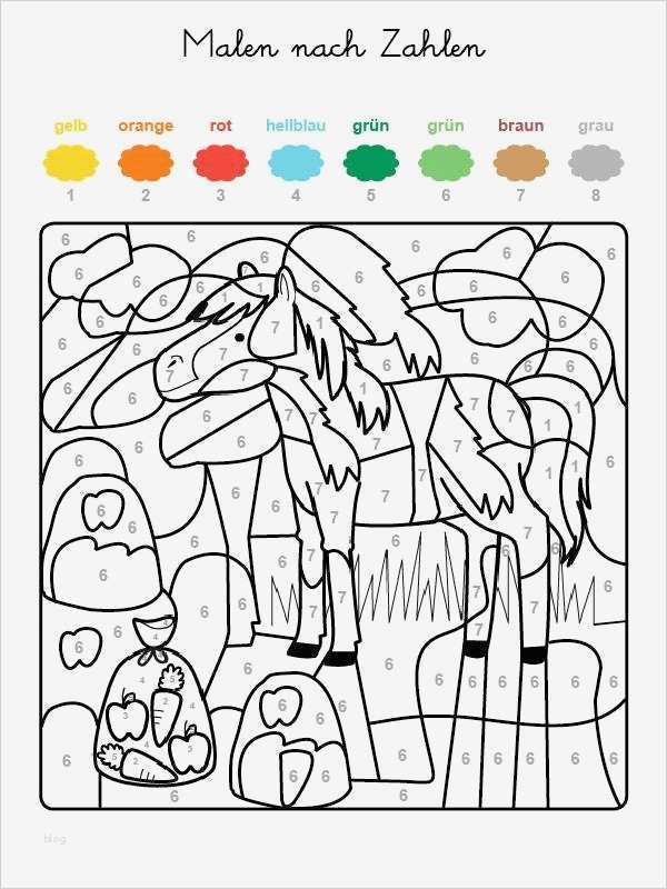 Malen Nach Zahlen Vorlagen Kostenlos Elegant Kostenlose Malvorlage Malen Nach Zahlen Pferd Auf Der