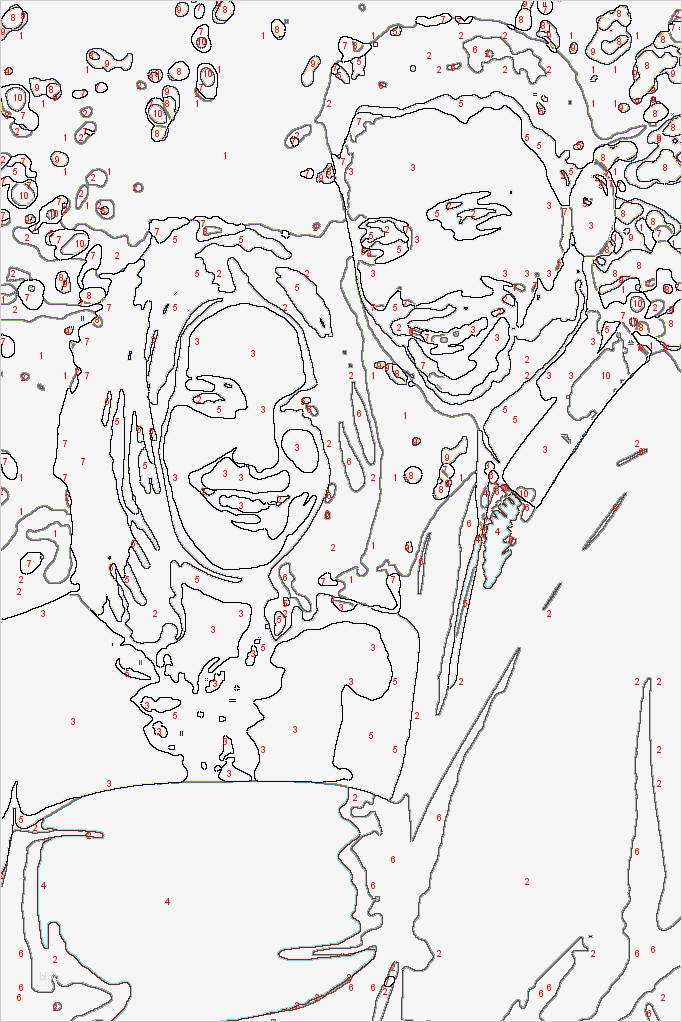 Malen Nach Zahlen Vorlagen Kostenlos Schönste Color Your