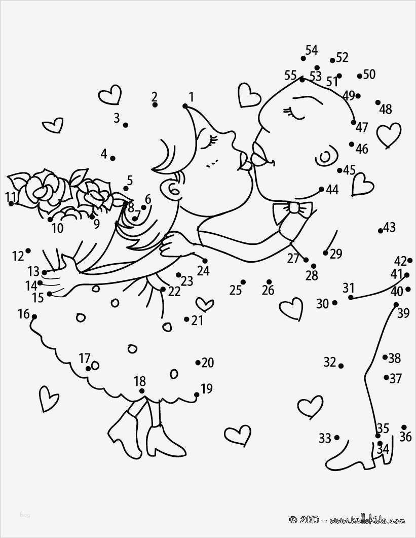 Malvorlagen Punkte Verbinden Vorlagen Best Of Kuss Punkte Verbinden Schwer Zum Ausmalen De Hellokids