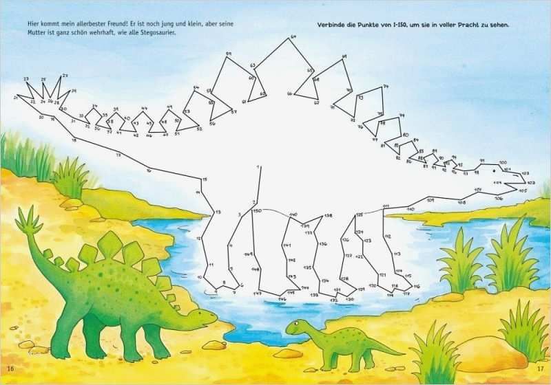 Malvorlagen Punkte Verbinden Vorlagen Einzigartig Von Punkt Zu Punkt Der Kleine Dino Und Seine Freunde
