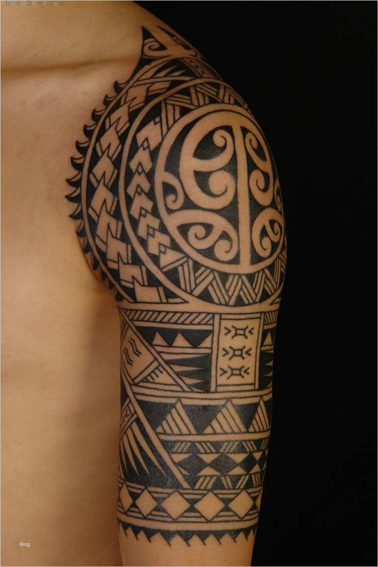 Maorie Tattoo Vorlagen Arm Genial 37 Oberarm Tattoo Ideen Für Männer Maori Und Tribal Motive