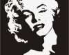 Marilyn Monroe Tattoo Vorlagen Elegant Black and White No Shading Only Shape by Palatin On