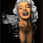 Marilyn Monroe Tattoo Vorlagen Elegant Marilyn Monroe Gangster Mukaan Pave65 Art