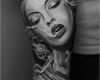 Marilyn Monroe Tattoo Vorlagen Süß Marilyn Monroe Tattoos