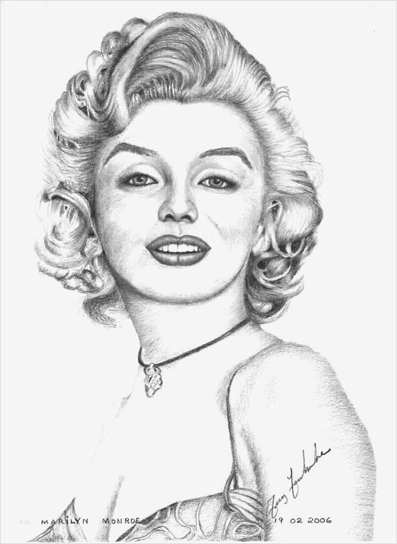 Marilyn Monroe Tattoo Vorlagen Wunderbar Dessins De Marilyn Monroe Dessin