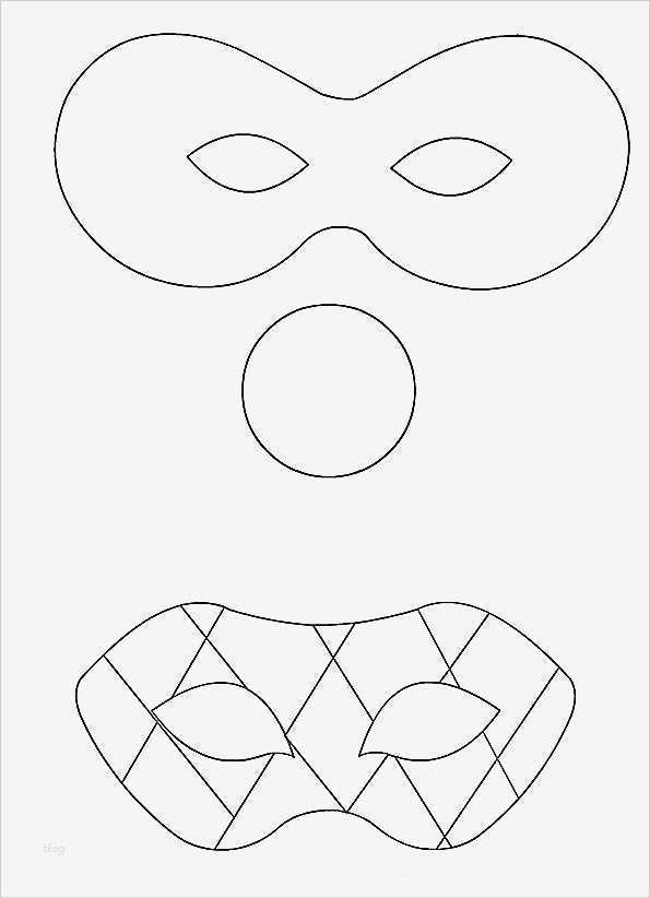 Masken Basteln Vorlagen Ausdrucken Gut Karneval Clown Basteln Aus tonpapier Klorollen