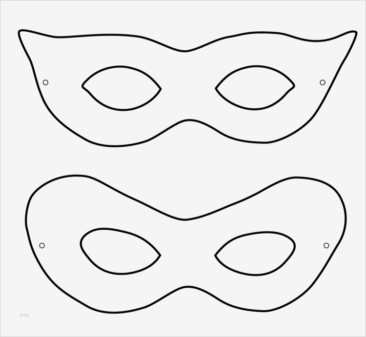 Masken Vorlagen Ausdrucken Kostenlos Einzigartig Kinder Fasching Maske