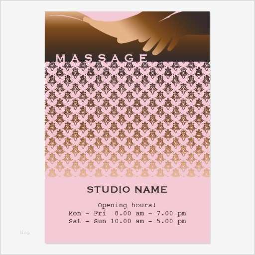 Massage Visitenkarten Vorlagen Wunderbar Massage Geschäfts Zeitplan Karte Visitenkarten Vorlagen