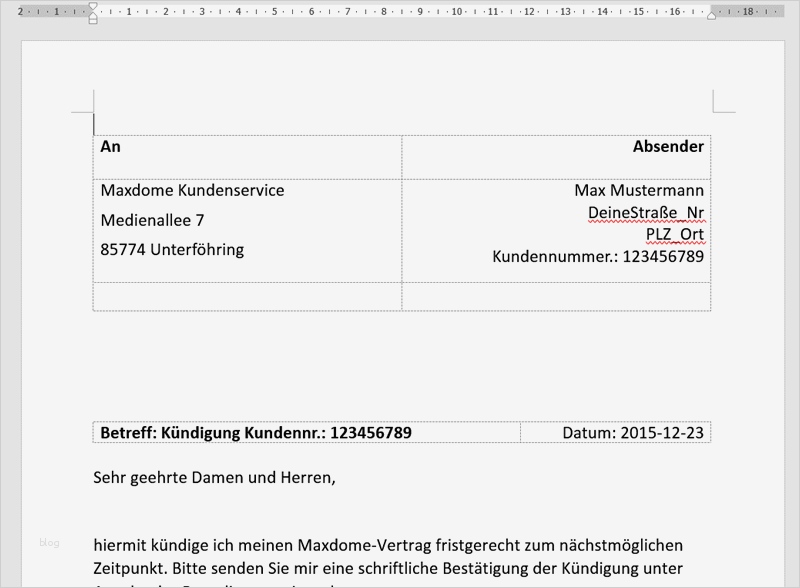 Maxdome Kündigen Email Vorlage Bewundernswert Kündigung Maxdome Vorlage Post Und Fax Codedocu De sonstiges
