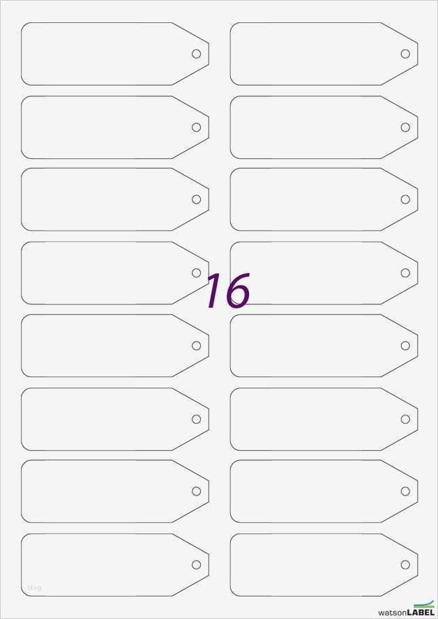 Mayspies Etiketten Vorlage Neu Etiketten 3 Bogen Papieranhänger 90 X 30 Mm Weiß Ein