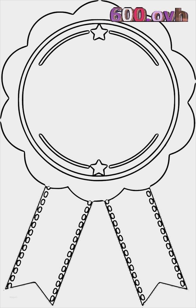 Medaillen Basteln Vorlagen Schön Vorlage Medaille Basteln Schön Medaille Ausmalbilder 600