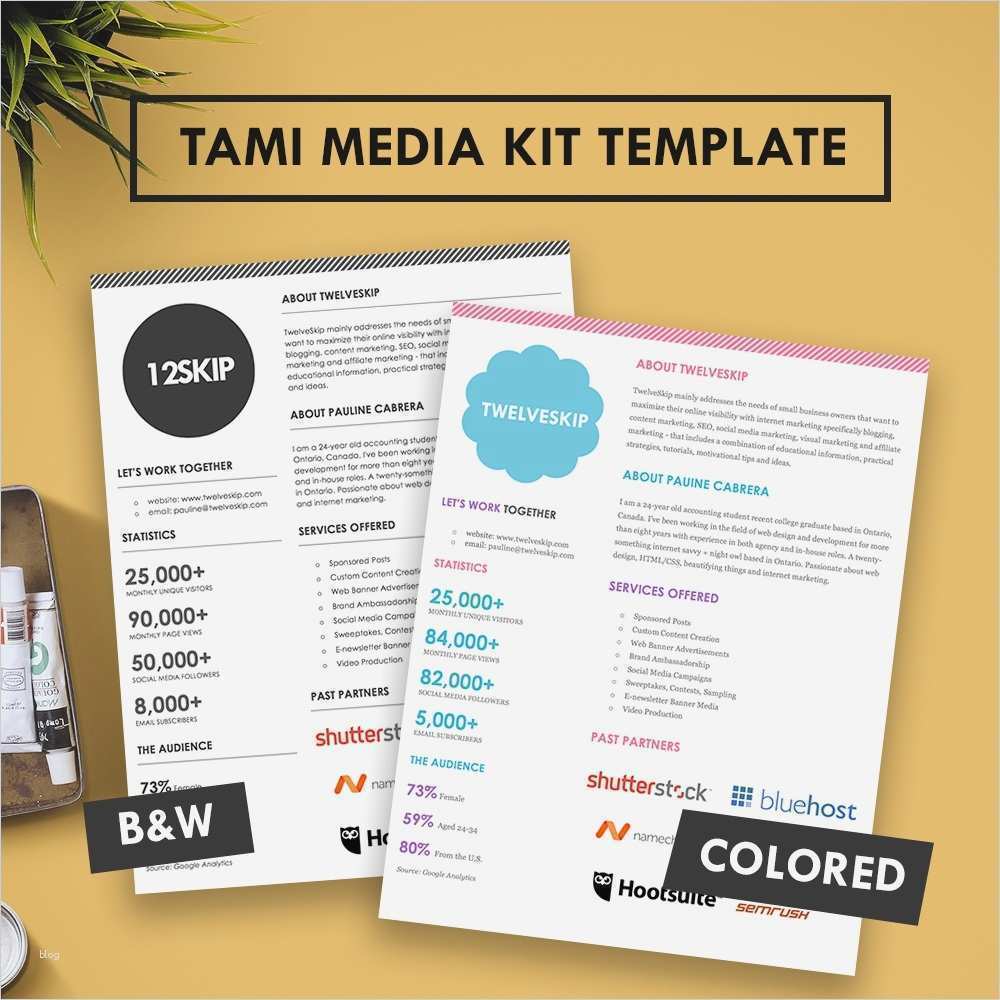 Media Kit Vorlage Kostenlos Inspiration Charmant Media Kit Vorlage Fotos Vorlagen Ideen