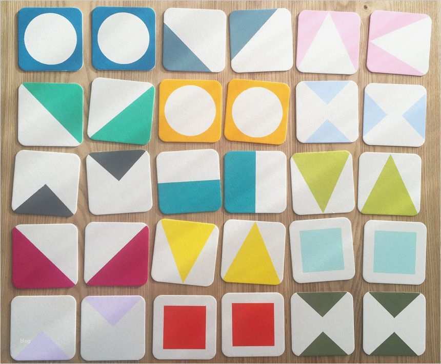 Memory Spiel Selber Machen Vorlage Wunderbar Farben Und formen Memory