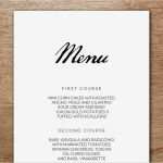 Menükarte Vorlage Pdf Best Of Printable Menu Calligraphy Monogram – E Mpers
