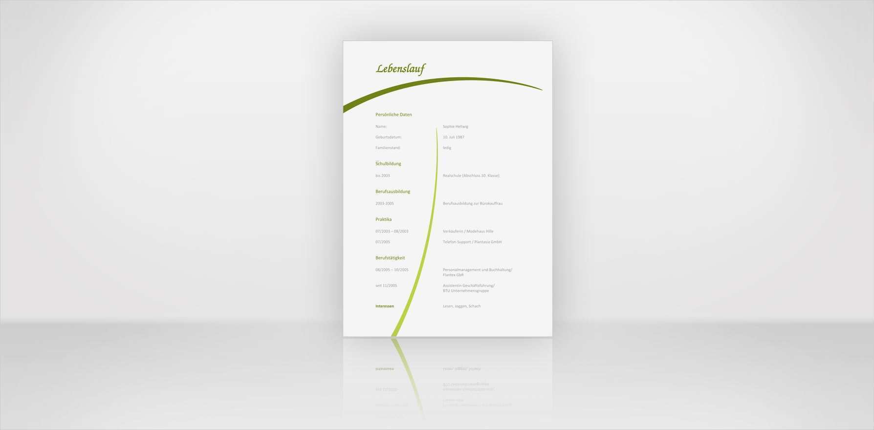 Microsoft Word Design Vorlagen Cool Kurzbewerbung Schreiben