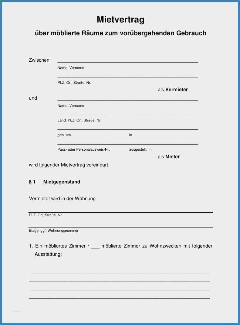 Mietaufhebungsvertrag Vorlage Kostenlos Schönste Ungewöhnlich Gewerbeuntermietvertrag Zeitgenössisch