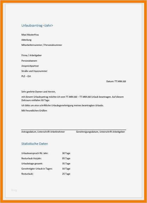 Mietaufhebungsvertrag Vorlage Kostenlos Wunderbar 7 Urlaubszettel Vorlage