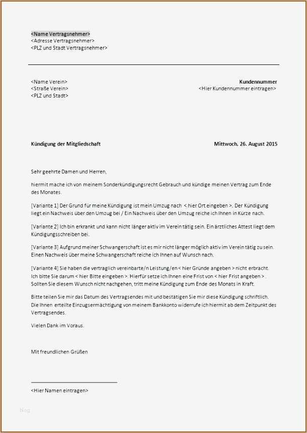 Mietbürgschaft Eltern Vorlage Kostenlos Großartig 11 Kundigung Vorlage Word Vorlagen123 Vorlagen123