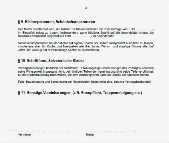 Mietvertrag Ferienwohnung Vorlage Word Wunderbar Word Vorlage Mietvertrag Wohnung Download