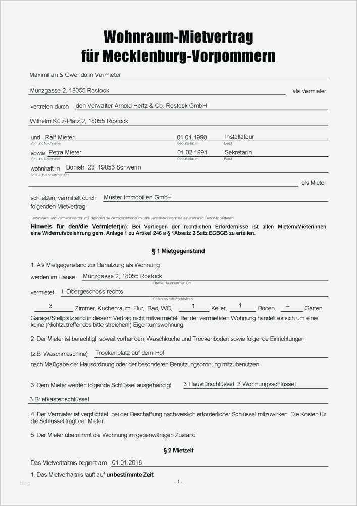 Mietvertrag Haus Vorlage Gratis Bewundernswert Wohnungs Mietvertrag Pdf so ist Ein Untermietvertrag