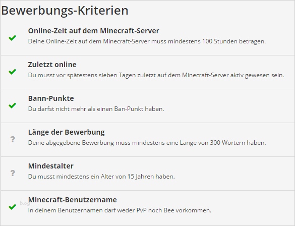 Minecraft Server Bewerbung Vorlage Supporter Wunderbar Support Bewerbungen Geöffnet Neues Bewerbungsscript