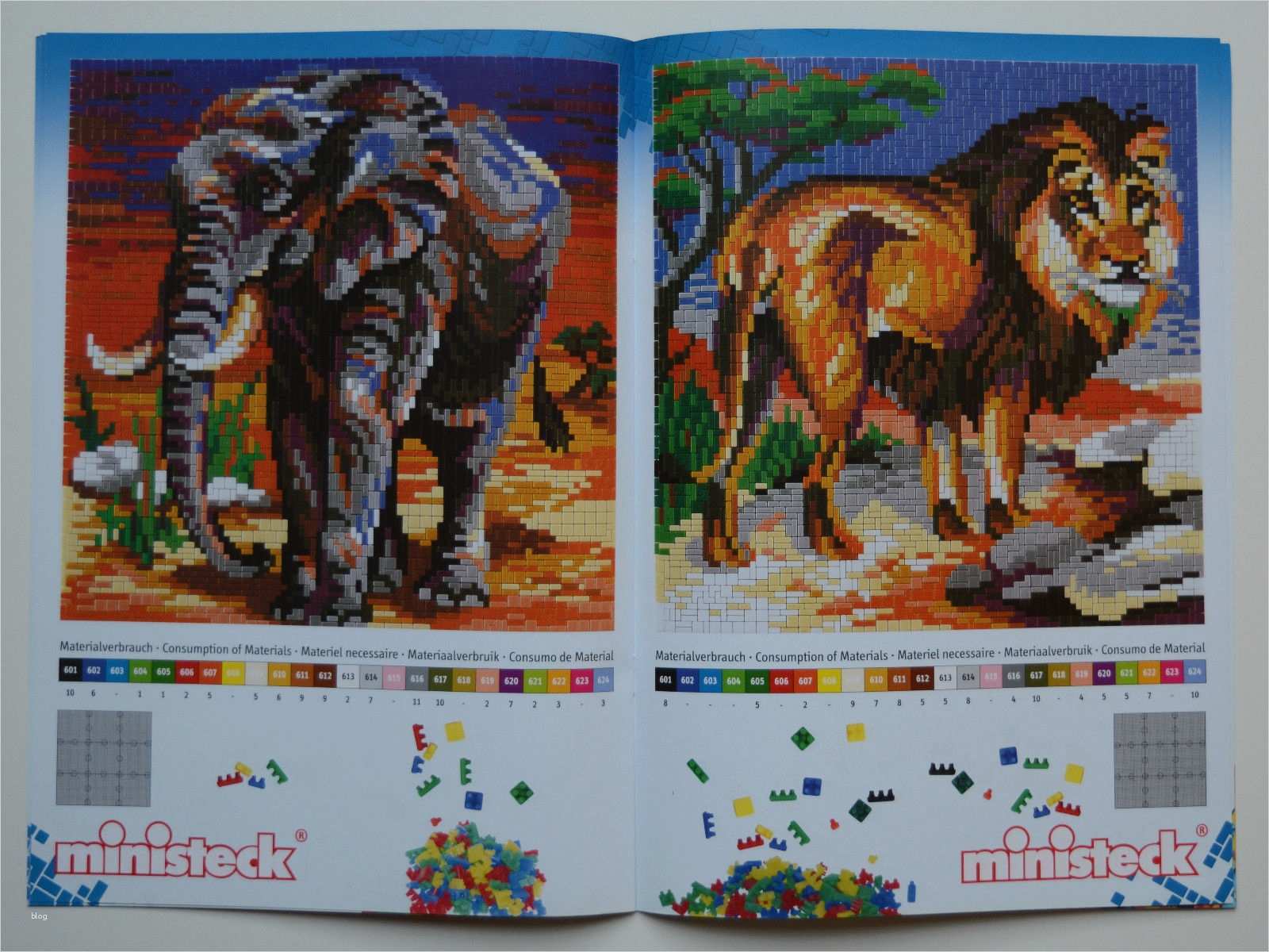 Ministeck Vorlagen Einfach Schönste Ministeck Vorlagen Vorlagenheft 21 "große Tierwelten" 15