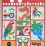 Ministeck Vorlagen Einfach Wunderbar Boeken Ministeck Ministeck Vorlagen Heft 1