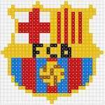 Ministeck Vorlagen Zum Ausdrucken Schönste Pyssla Hama Beads Escudos De Equipos De Fútbol